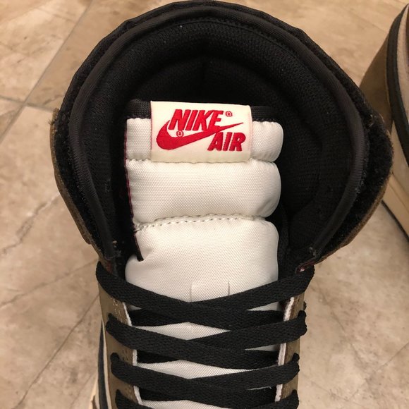 Nike Air Jordan1 High OG TS SP CD4487 100 US7 - Picture 8 of 10